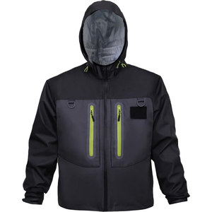 Men's UPF 50 Windproof Polyester Outdoor Fishing Suit Waterproof for Hunting Custom OEM Available - Product Image 1