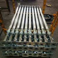 Adjustable Steel Prop Galvanized Acrow Props Shoring Post Acro Jack Telescopic Support Formwork Scaffolding Construction
