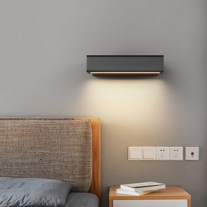 Lampe <span class=keywords><strong>murale</strong></span> LED en aluminium et acrylique <span class=keywords><strong>pour</strong></span> hôtels et chambres, luminaire <span class=keywords><strong>de</strong></span> lecture rotatif à 350 degrés, lumière décorative <span class=keywords><strong>pour</strong></span> <span class=keywords><strong>tête</strong></span> <span class=keywords><strong>de</strong></span> <span class=keywords><strong>lit</strong></span> - Product Image 3