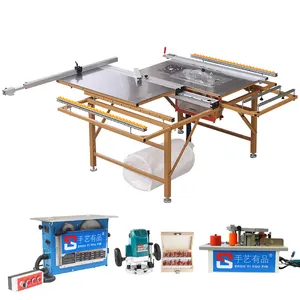 SY-125 Woodworking Set Multifunction Cabinet Table Saw Woodworking Table Saw