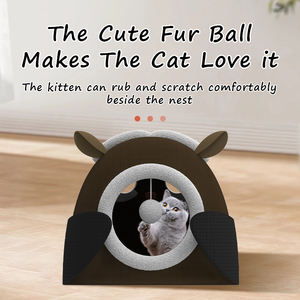 Prodigy PTN02, venta al por mayor, cama de lujo lavable personalizada para perros, nido de perro suave, sofá cama grande redondo transpirable para perros y gatos - Product Image 5