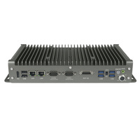 Mini PC Industrial sin Ventilador con Procesador Intel I5-8279U/I7-8560U, 2 Puertos RJ45 de 2.5 Gbe, 1 Puerto HD, Carcasa Industrial para PC de Panel