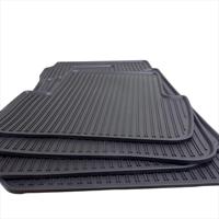 Tapis de sol pour voiture en latex pour Mercedes-Benz AMG Classe C W204 S204 2011-2014, conduite à droite, toutes saisons, 4 pièces
