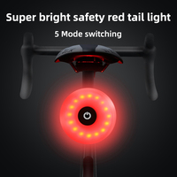 Feu arrière pour vélo, étanche, Amazon, nouveau, phare de signalisation, capteur de freinage intelligent, accessoires de bicyclette de route et tout terrain