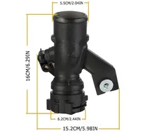 خرطوم مدخل المبرد التوربيني لنيسان قاشقاي 1.5 DCi من LJZ، أنبوب مطاطي معدني EM2504086 14460BB30A 14460BB31A، ملحق محرك جديد