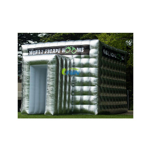 <span class=keywords><strong>Salle</strong></span> <span class=keywords><strong>de</strong></span> réalité virtuelle gonflable en PVC mobile avec impression numérique, dôme d'air VR à grande échelle pour enfants - Product Image 2