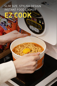 เครื่องทำราเมนอัตโนมัติ EZCOOK IH5600 ระบบทำอาหารแบบเหนี่ยวนำอัจฉริยะ ควบคุมอุณหภูมิอัตโนมัติ ทำความสะอาดง่าย สำหรับทำอาหารเกาหลีแบบ DIY - Product Image 1