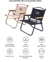 Chaise pliante d'extérieur en gros d'usine, style glamping portable, table et chaises de pique-nique, tabouret de pêche, ensemble de camping de plage