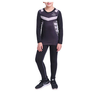 ชุดออกกำลังกายแบบ 2 ชิ้น ปรับแต่งโลโก้ได้ คุณภาพสูง ไซส์ใหญ่ สำหรับเด็ก ผู้หญิง ผู้ชาย และทุกเพศ  ผลิตจากวัสดุเป็นมิตรต่อสิ่งแวดล้อม ระบายอากาศได้ดี - Product Image 2