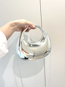 Nuove <span class=keywords><strong>borse</strong></span> e <span class=keywords><strong>borse</strong></span> da sera dorate <span class=keywords><strong>borse</strong></span> a tracolla firmate di lusso moon <span class=keywords><strong>bag</strong></span> per festa di nozze rotonde in acrilico lucente borsa pochette - Product Image 6