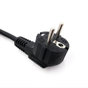 Kabel Daya standar Eropa VDE tiga-inti Plum Blossom Tail kabel daya dengan kepala Prancis garis koneksi tiga lubang Output AC baru - Product Image 6