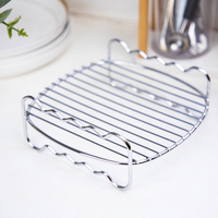 Accessoires pour friteuse à air Grille à vapeur Gril en acier inoxydable BBQ SUS304 BBQ Grill