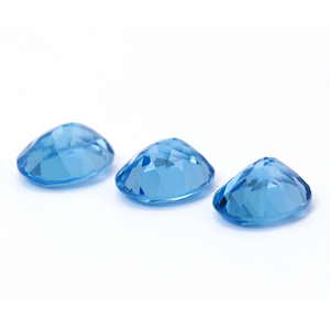 Pronto stock all'ingrosso <span class=keywords><strong>topazio</strong></span> sciolto <span class=keywords><strong>pietra</strong></span> preziosa naturale taglio ovale <span class=keywords><strong>topazio</strong></span> blu svizzero - Product Image 4