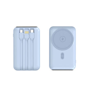 Cargador Inalámbrico Magnético de Carga Rápida de Fábrica al por Mayor, 22.5W 10000mAh, y Cargador Inalámbrico de 15W con Cables Integrados - Product Image 3