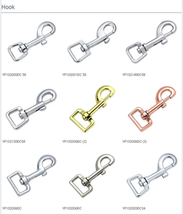 Commercio all'ingrosso in acciaio inox moschettone ganci a scatto girevole gancio a scatto con chiusura a scorrimento a Clevis per collegamenti di collegamento gancio di imbracatura utilizza - Product Image 4