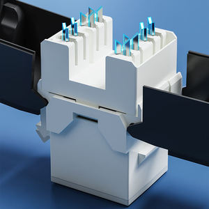 Hot bán <span class=keywords><strong>RJ45</strong></span> <span class=keywords><strong>Keystone</strong></span> Jack Cat6 cat6A mèo 6 CAT 6A <span class=keywords><strong>Keystone</strong></span> Jack UTP Modular Cat6 không được che chở mô-đun - Product Image 6