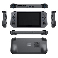 Console de jeu portable Win600, prend en charge STEAM, système d'exploitation Windows 10 préinstallé, tablette, ordinateur portable, joueurs de jeux mobiles