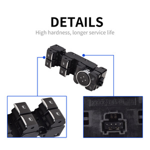 สวิตช์กระจกไฟฟ้าฟอร์ด H1BT-14540-CC ด้านหน้าขวา อะไหล่ทดแทน 4506 สวิตช์อัตโนมัติพลาสติก - Product Image 3