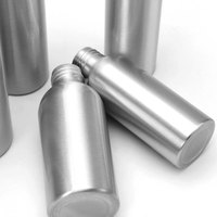 Botol semprot aluminium 30-680 ml, botol alkohol, botol semprot Toner opsional, nosel 250ml