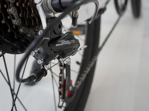 27.5 Inch Urban E-Bike With High Performance Anti-Puncture Tires <b>36V</b> 10.4Ah <b>Battery</b> 7-Speed TNS-CD3 Womens Bike TNS-CD3 - Product Image 6