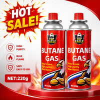 Cartouche de gaz butane 220g 227g, mini, portable, anti-explosion, pour cuisine extérieure et camping