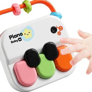Mini cuentas de plástico sensoriales para Educación Temprana, 12 Uds., juguete de Piano de 5 teclas para bebés - Product Image 2