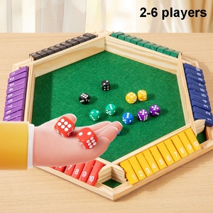 I bambini chiudono la scatola <span class=keywords><strong>gioco</strong></span> <span class=keywords><strong>di</strong></span> <span class=keywords><strong>dadi</strong></span> 2-6 giocatori che bevono <span class=keywords><strong>dadi</strong></span> <span class=keywords><strong>gioco</strong></span> <span class=keywords><strong>di</strong></span> legno <span class=keywords><strong>di</strong></span> matematica numero <span class=keywords><strong>di</strong></span> <span class=keywords><strong>gioco</strong></span> da tavolo Desktop per adulti famiglie Party Club - Product Image 2