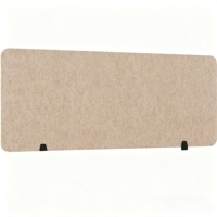 Panneau acoustique en feutre polyester, séparateur de bureau, écran de bureau en fibre PET, cloison de confidentialité pour bureau, panneau d'absorption acoustique pour bureau