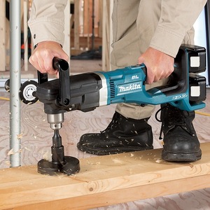 Perceuse d'angle Makita DDA460PT2 18V, outil électrique sans fil à batterie lithium - Product Image 2