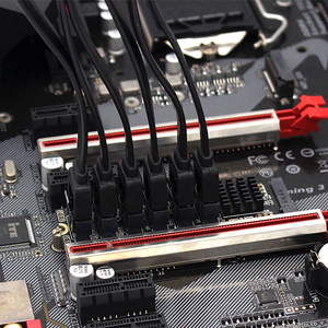 Carte d'extension M2 M-EKY NVME vers 6 ports SATA3.0, extension de disque dur NAS, ASM1166 prend en charge PM - Product Image 4