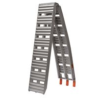 Rampes en aluminium portatives pour les escaliers et le chargement d'handicap