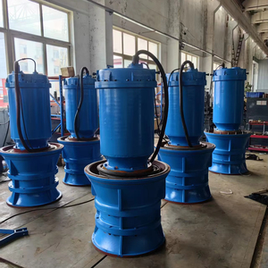 Bomba de Agua de Flujo Axial Vertical para Riego Agrícola, Bomba Sumergible Grande con Flotador - Product Image 1
