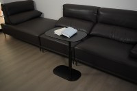 Table basse ergonomique ADA Furniture, pivotante à 360 degrés, avec vérin à gaz, hauteur réglable, console latérale, bureau pour salon