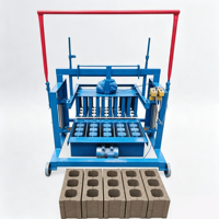 Machine automatique de fabrication de blocs de béton à pression hydraulique avec roulement moteur et engrenage pour pavés creux à haute efficacité