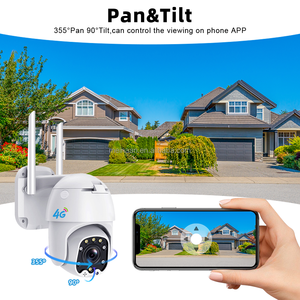 3MP户外无线4G LTE路由器网络闭路电视摄像机360 IP PTZ家庭图雅智能生活4g sim卡闭路电视安全摄像机 - Product Image 3