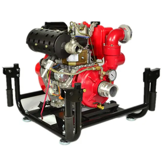 Portable Small Size High Injection High Pressure 8kw 12hp Fire Water Pump