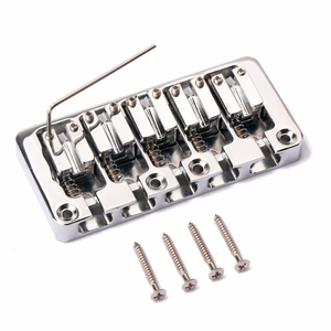 Nouvelle vente : Pont <span class=keywords><strong>de</strong></span> guitare 5 cordes <span class=keywords><strong>de</strong></span> qualité supérieure avec micro intégré – Pont six points <span class=keywords><strong>haut</strong></span> <span class=keywords><strong>de</strong></span> <span class=keywords><strong>gamme</strong></span> pour guitare électrique - Product Image 2