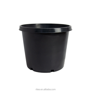 Pots de pépinière bas et peu profonds de 15 gallons, durables, <span class=keywords><strong>en</strong></span> PP moulé par injection, écologiques, avec trou de drainage, pour grands arbustes et arbres à feuilles persistantes - Product Image 3