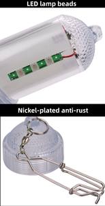 ไฟล่อปลาสำหรับตกปลาใต้น้ำ,ไฟล่อปลาในเวลากลางคืนแสงล่อหาโคมไฟส่องสว่างกันน้ำ - Product Image 6