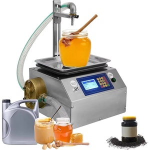 Machine de remplissage semi-automatique pour miel, huile d'olive et huiles comestibles, avec pompe rotative, remplisseur de pailles pour miel, électrique, pour emballages <span class=keywords><strong>en</strong></span> verre et PET - Product Image 4