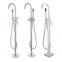 YLF1008 mélangeur de douche de bain indépendant en laiton, robinet de baignoire sur pied