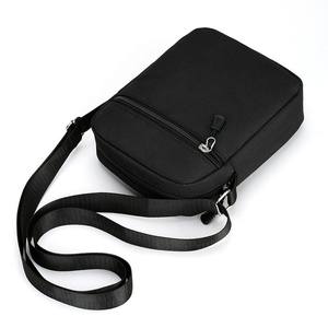 Sac à bandoulière pour téléphone portable en tissu Oxford léger et durable, style décontracté simple pour <span class=keywords><strong>homme</strong></span>, mini, petit, pour usage quotidien - Product Image 5