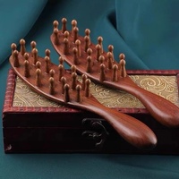 Peigne en bois de santal Peigne de massage pour la peau