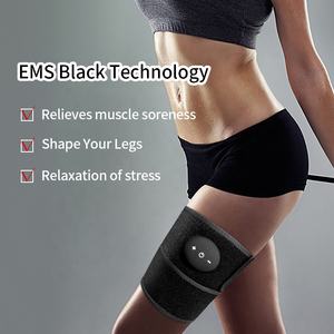 <span class=keywords><strong>Ceinture</strong></span> de massage vibratoire <span class=keywords><strong>électrique</strong></span> sans fil certifiée CE pour les cuisses et les mollets, pour l'entraînement musculaire des jambes et le soulagement de la douleur - Product Image 4