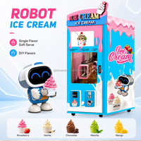 Distributeur automatique intelligent de crèmes glacées, idéal pour les zones touristiques