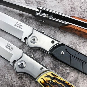Couteau de poche EDC polyvalent pour l'extérieur, outil de survie et de chasse, couteau pliant multi-usage portable en acier inoxydable 420, DIY - Product Image 3