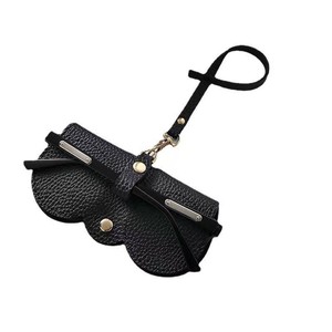 Wholesale Mountaineering Travel Equipment NEW PU <b>Sunglasses</b> Bag Portable Eyeglass <b>Case</b> Cover Cute Clip - Product Image 2