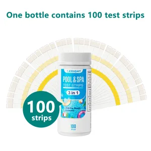 High Quality Swimming Pool Test Strip 3 In 1 Ph Water Test Strips For Chlorine And PH