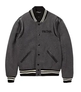 Xu Hướng Oem Odm Tất Cả Các Tùy Chỉnh Made Người Đàn Ông Của Varsity Bóng Chày Áo Khoác Letterman Máy Bay Ném Bom Áo Khoác Áo Gió Trọng Lượng Nhẹ Áo Khoác Áo Khoác