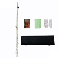 Elman Alto Flute YCF-62 White Brass Silver-Plated G Major Tone Instrument Performance Test